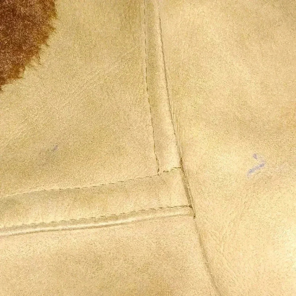 🌹Mens Suede Leather Coat Medium - Picture 11 of 14